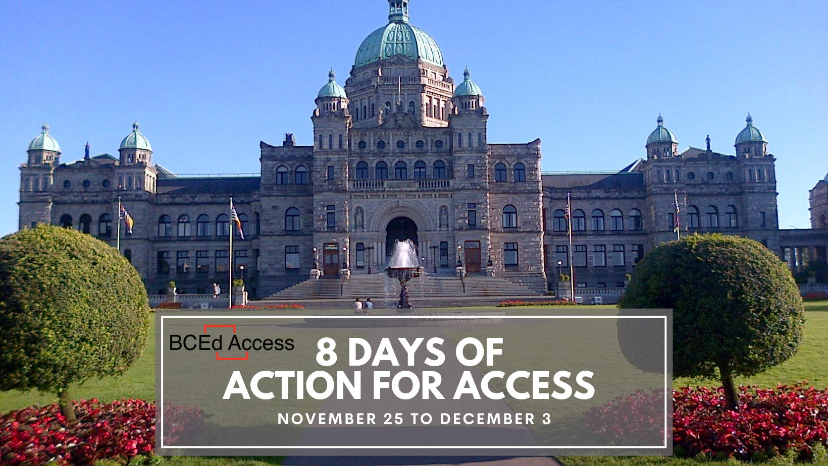 8 Days of Action For Access – The Time Is Now!